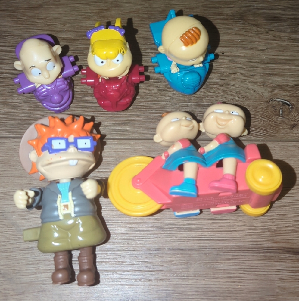 Colorful Cartoon Character Toy Set